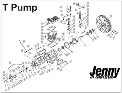 T Pump Assembly Parts By Jenny