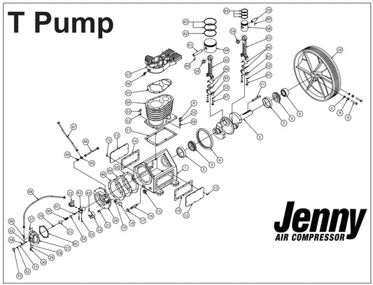 T Pump Assembly Parts By Jenny