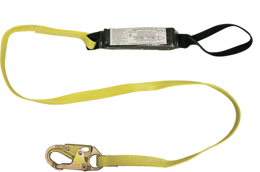 350A Choker energy absorbing lanyard Yellow by FrenchCreek Production