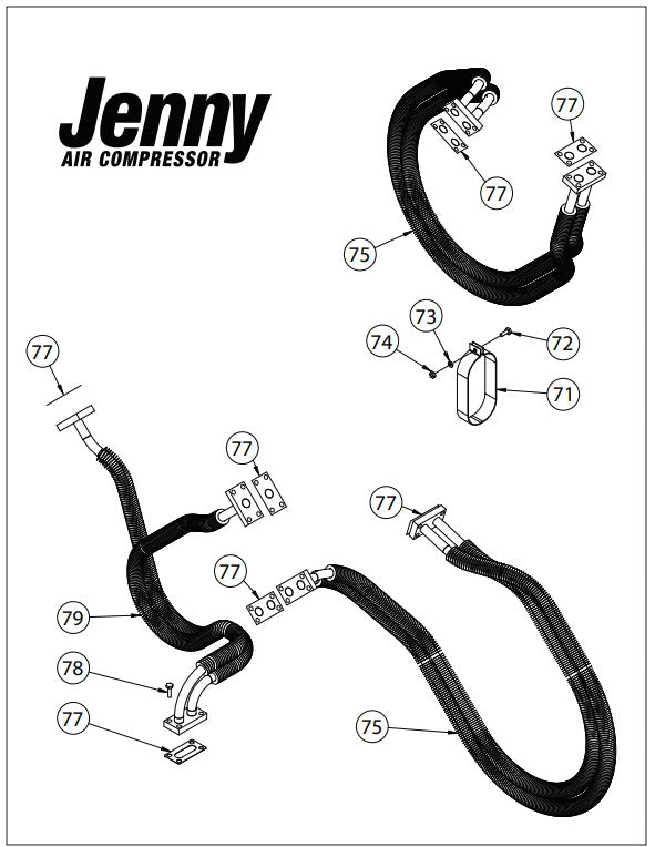 T Pump Assembly Parts By Jenny