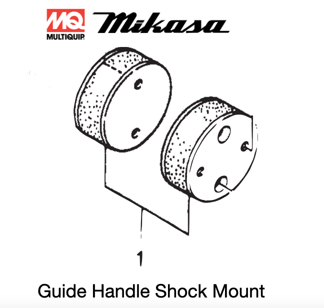 351319900 Shock Absorber  for Multiquip Mikasa MT86D2 Jumping Jack Rammer