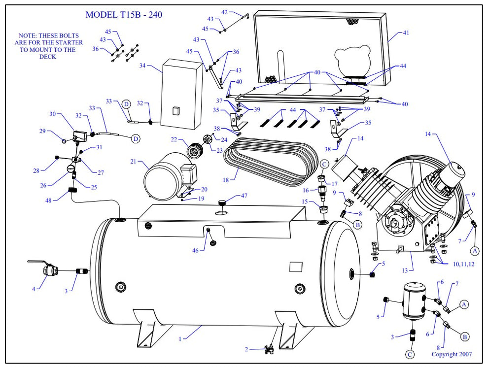 T15B-240-SSC Three Phase Assembly Parts By Jenny