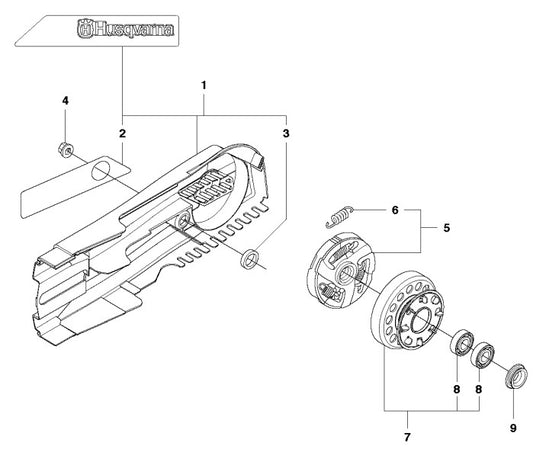 K1270 Belt Guard Assembly Parts