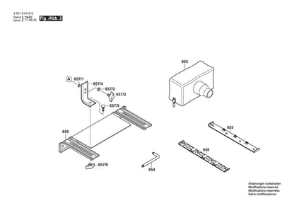 3601EA4310 Bosch Planer Parts Diagram