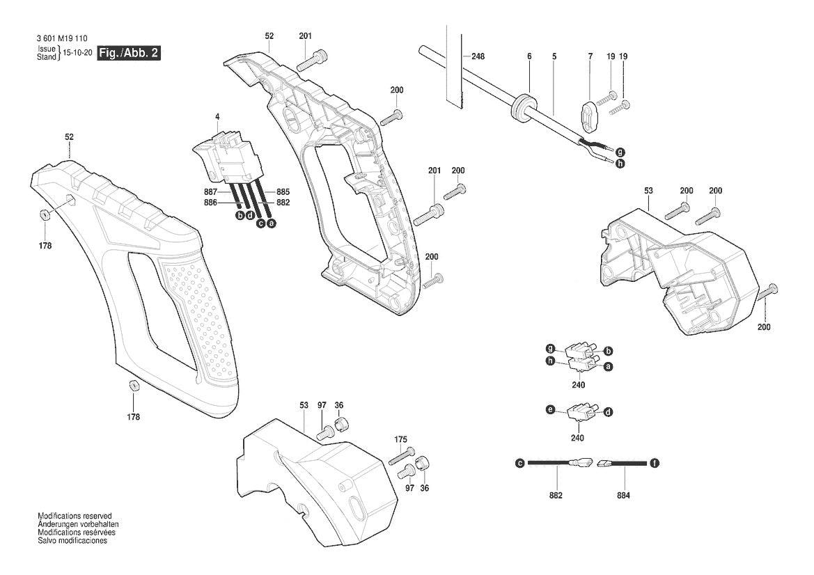 CM8S  Bosch 8-1 Bosch Miter Saw Parts Diagram