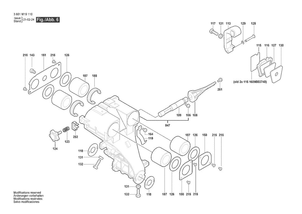 CM8S  Bosch 8-1 Bosch Miter Saw Parts Diagram