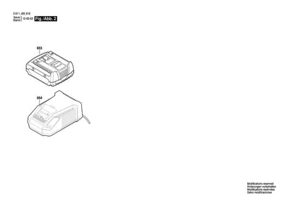 3611J05310 Bosch Hammer Drill Parts Diagram