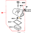 362116871 Air Cleaner Assy for Multiquip Mikasa MT65HA Jumping Jack Rammer