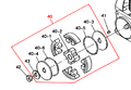 362454441 Clutch Assy Ce120P for Multiquip Mikasa MT84FA Jumping Jack Rammer