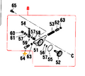 362910060 Throttle Lever Assy for Multiquip Mikasa MT55F Jumping Jack Rammer