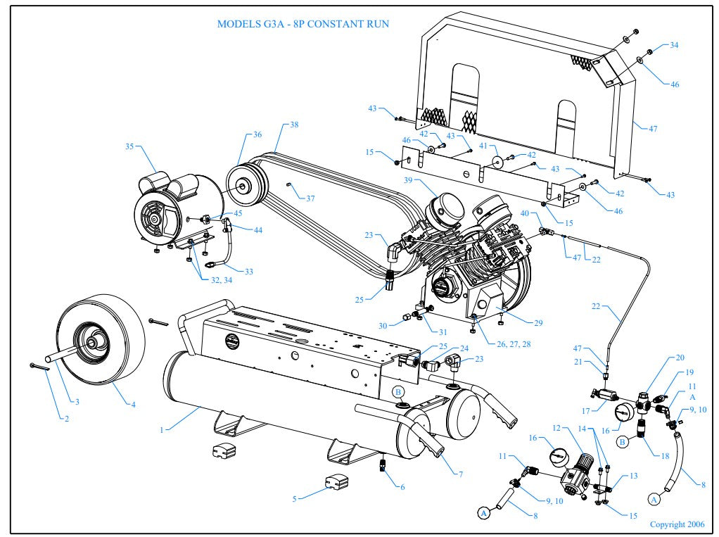 G3A-8P-CRC Assembly Parts By Jenny