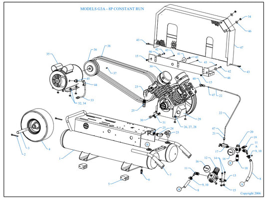 G3A-8P-CRC Assembly Parts By Jenny