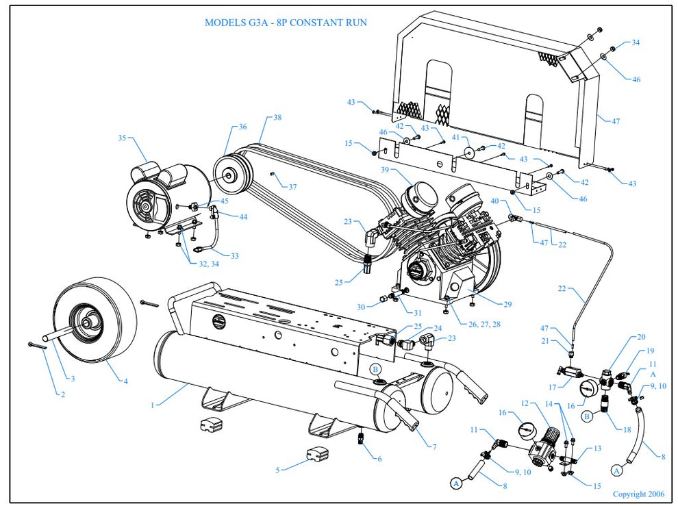 G3A-8P-CRC Assembly Parts By Jenny