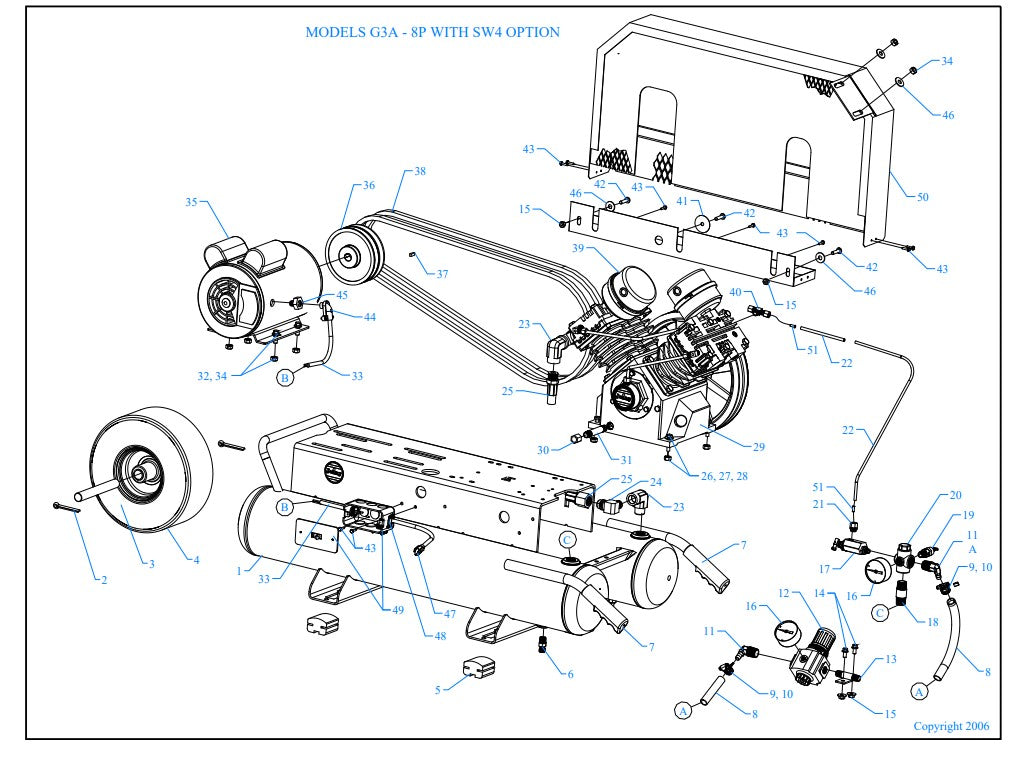 G3A-8P-CRC-SW4 Assembly Parts By Jenny