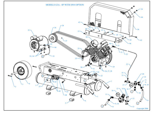 G3A-8P-CRC-SW4 Assembly Parts By Jenny