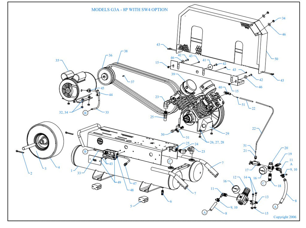 G3A-8P-CRC-SW4 Assembly Parts By Jenny