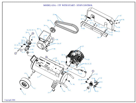 G5A-17P-SSC Assembly Parts By Jenny