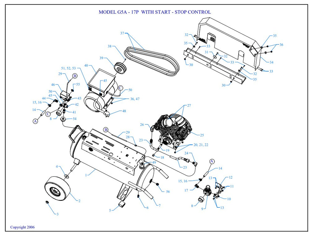 G5A-17P-SSC Assembly Parts By Jenny