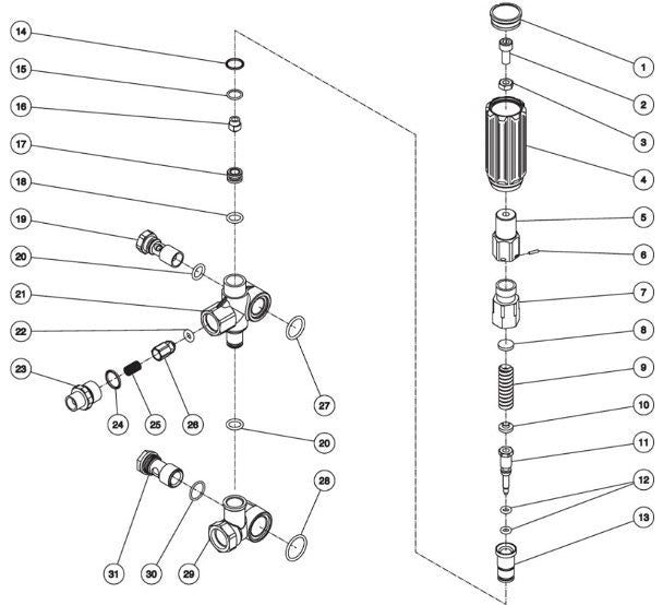 CA-3004-0MHB (sn:10172423-99999999), JP-3004-0MHB/0MVB ,JP-3004-2MVB, JP-3304-0MHB/0MVB, JP-3504-0MHB/0MRB, JP-4003-1MHB/1MVB, JP-4004-0MVB/1MHB Unloader Assembly Parts By Mi-T-M