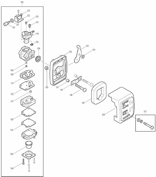RBC311 String Trimmer Assembly Part 3 by Makita