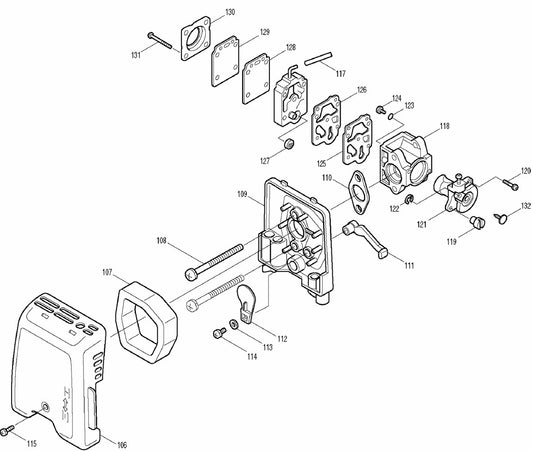 RBE250 String Trimmer Assembly Part 3 by Makita