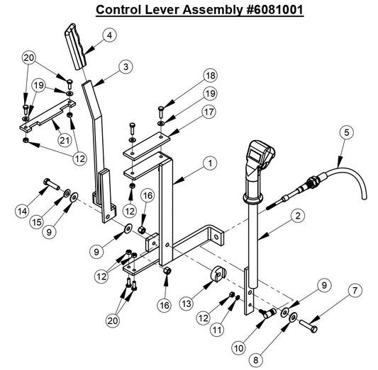 CG-1 Control Lever Assembly 