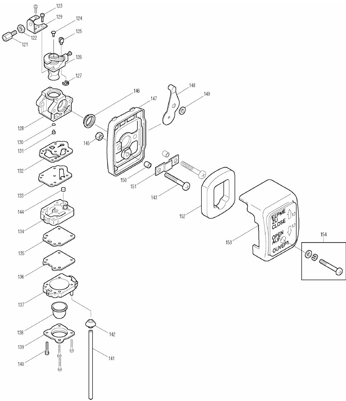 RBC230 String Trimmer Assembly Part 3 by Makita