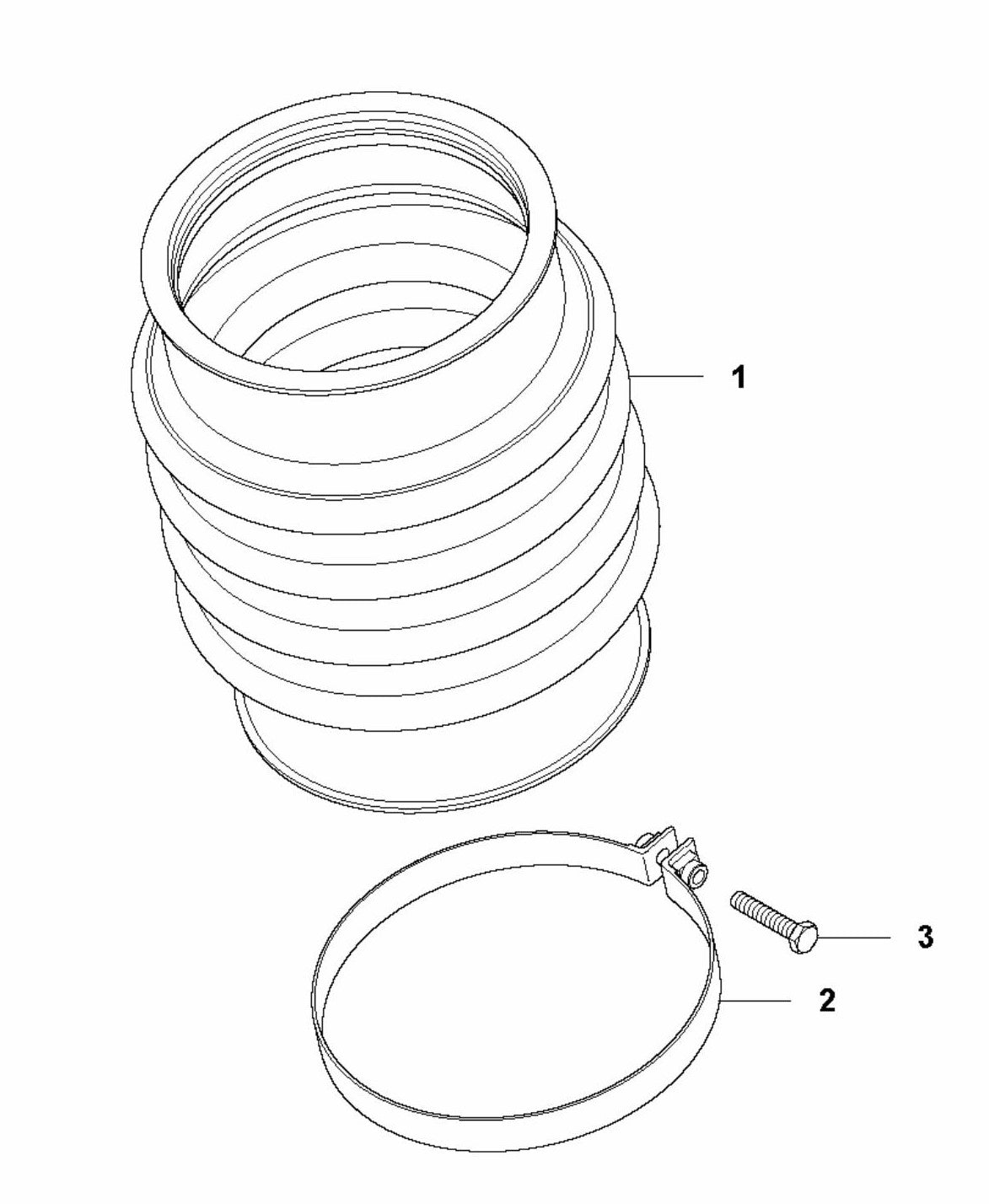 LT 8005 Bellows Repair Kit Assembly Parts by Husqvarna