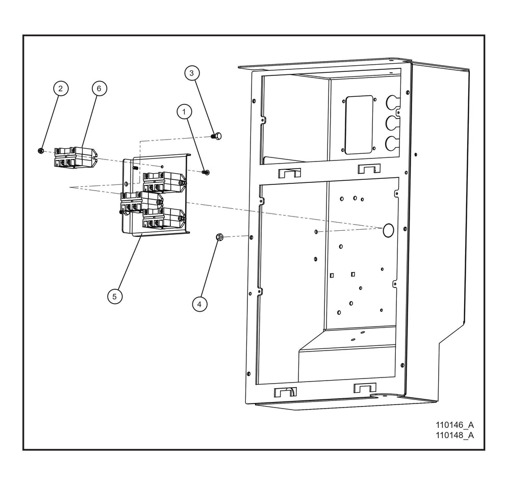 4-Light 725 Relays Parts By Allmand