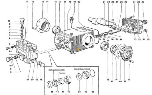 CBA-3504-1MGH (sn:10733132-99999999) Pump Assembly Parts By Mi-T-M