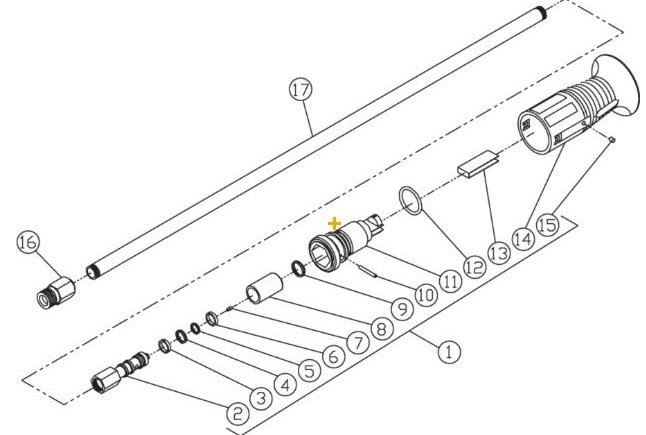 CD-1502-0MUH (sn:10240198-99999999) Lance Assembly Parts by MI-T-M