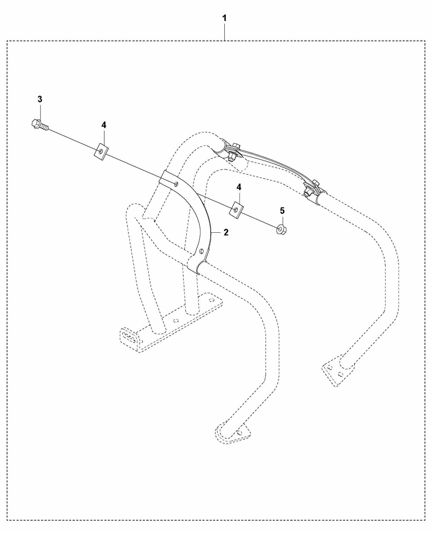 LF 80 L Fork Lifting Device Assembly Parts by Husqvarna