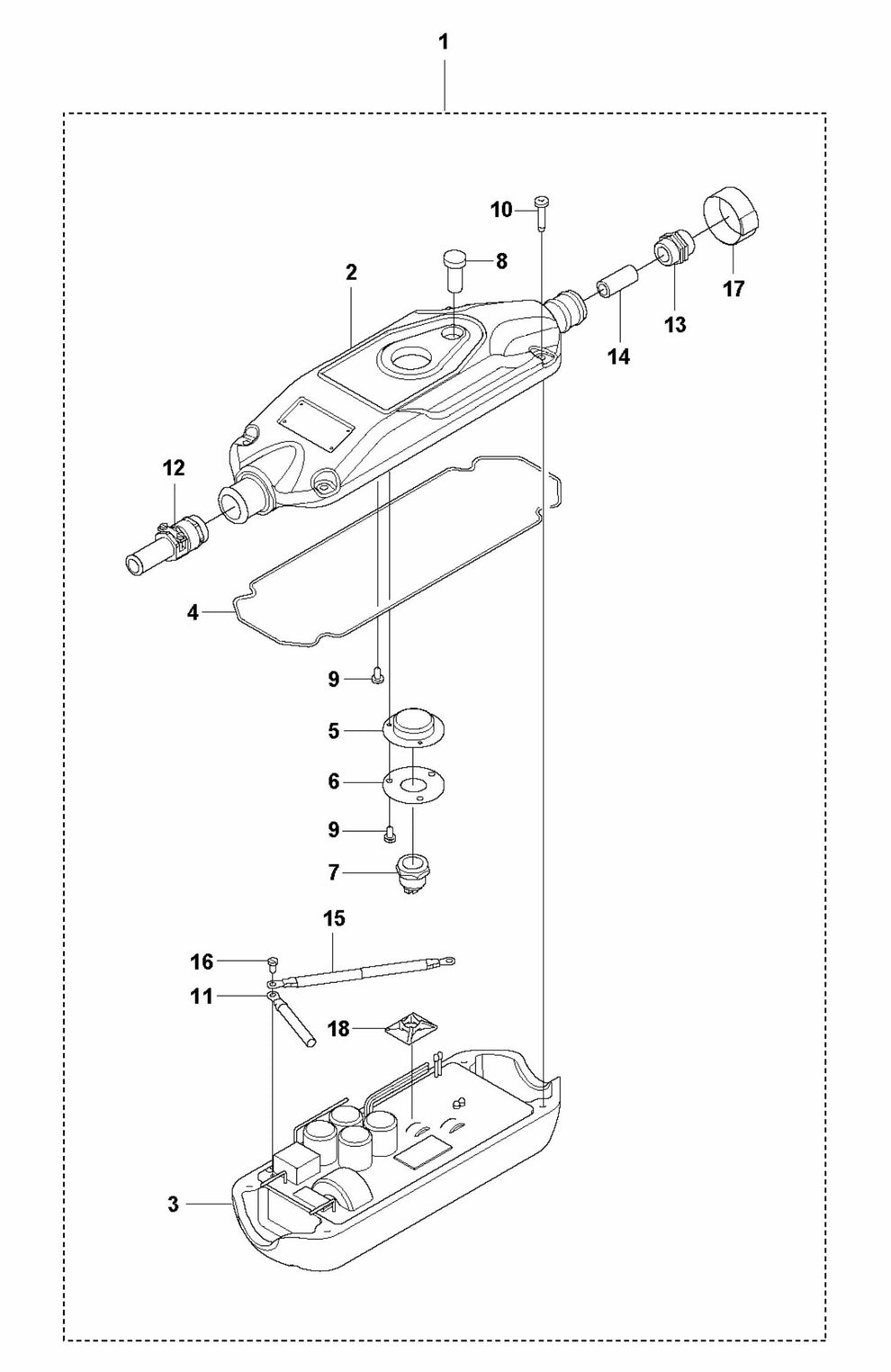 SMART 65 Electronic Converter Assembly Parts by husqvarna