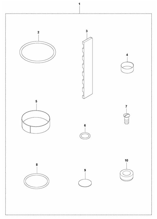 AY 67 SN 481 Service Kit Assembly Parts by Husqvarna