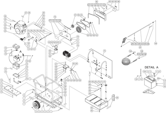 CWC-5004-3MAH (sn:0-10552631) Frame Assembly Parts by Mi-T-M
