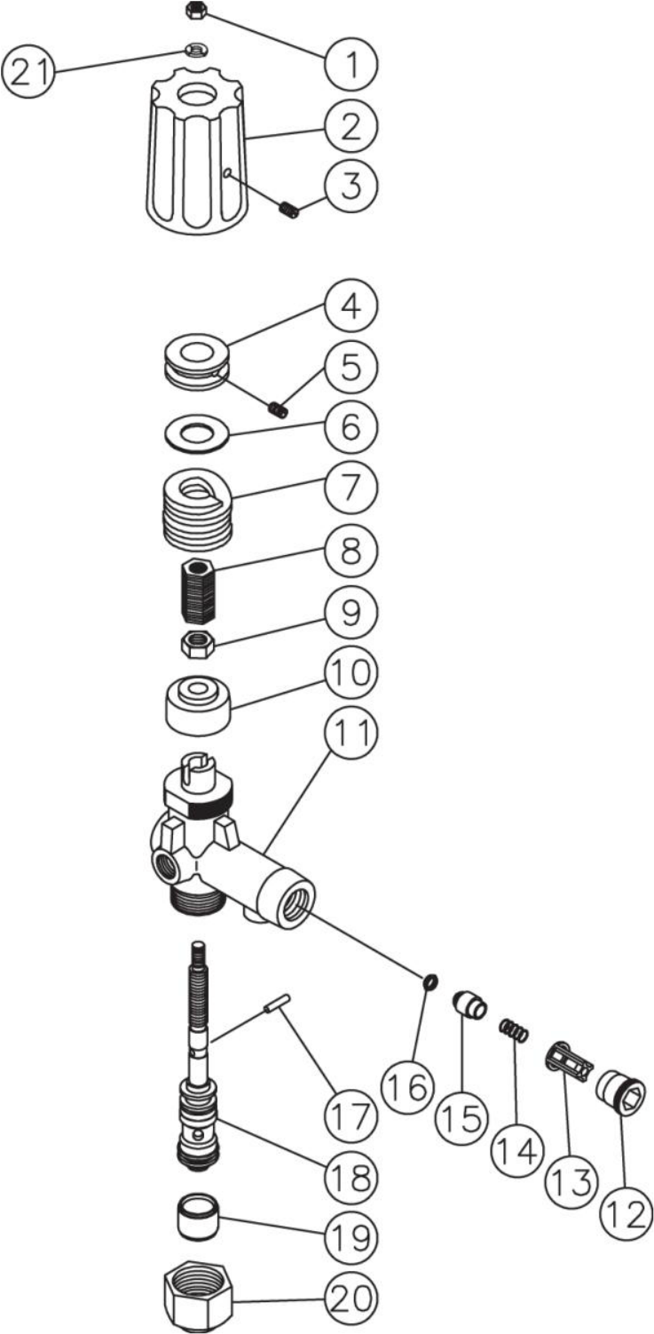 HG-3004-3460 (sn:15024155-15045000), (sn:15021778-15024154), (sn:15045001-99999999), (sn:0-15006770), (sn:15006154-15021777), (sn:15006771-15006153) Unloader Assembly Parts By Mi-T-M