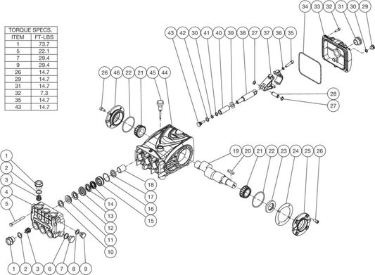 HG-3004-3460 (sn:15045001-99999999), HG-1805-1230 (sn:15045001-99999999), HG-2004-1208 (sn:15045001-99999999), HG-2004-3230 (sn:15045001-99999999), HG-2004-1230 (sn:15045001-99999999), HG-2004-3208 (sn:15045001-99999999) Pump Assembly Parts By Mi-T-M
