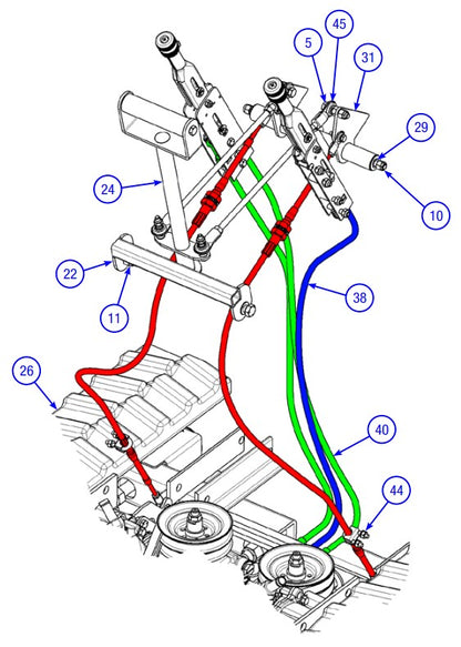 AT16 Lever Assembly Parts By Allen Engineering