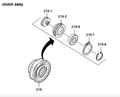 460446780 Clutch Assy  for Multiquip Mikasa MVB85H Plate Tamper Compactor