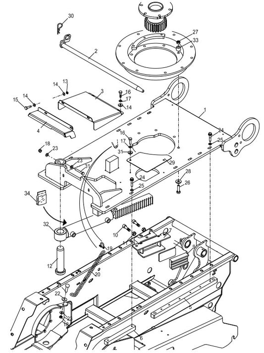 AT14F & AT14S Trilateral Tipping Bucket Assembly Parts By Allen Engineering