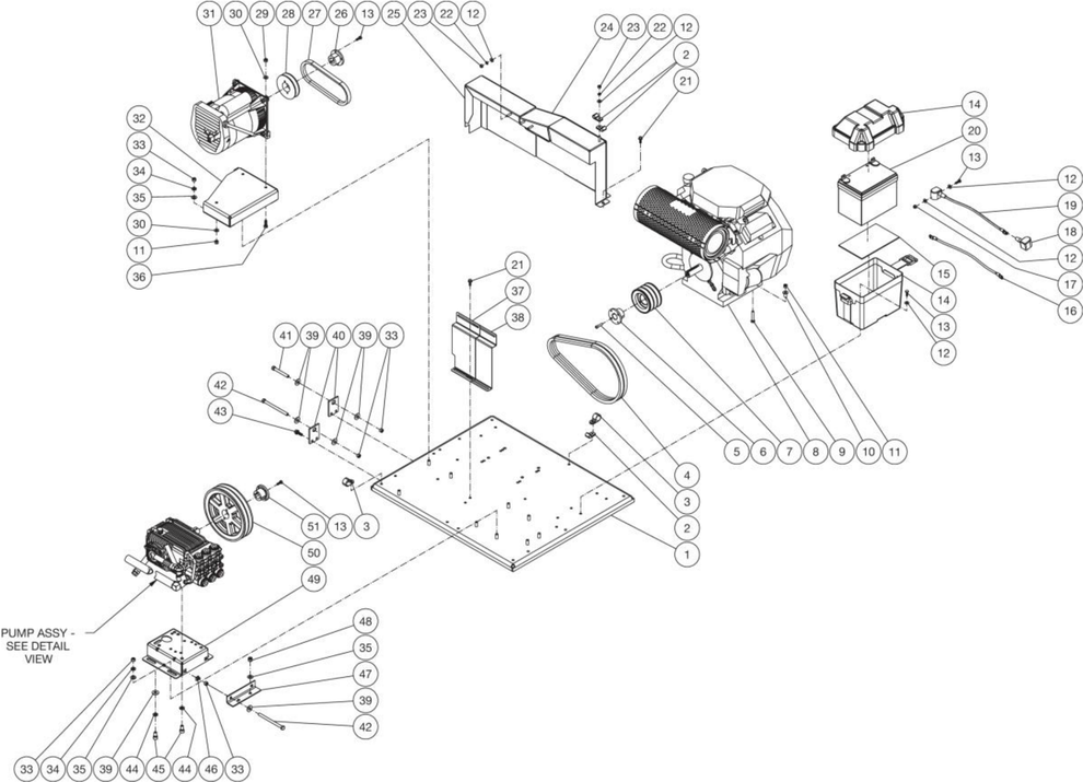 HS-3506-1MGK/HS-4004-1MAK (sn:0-99999999) Isolation Plate Assembly Parts by Mi-T-M