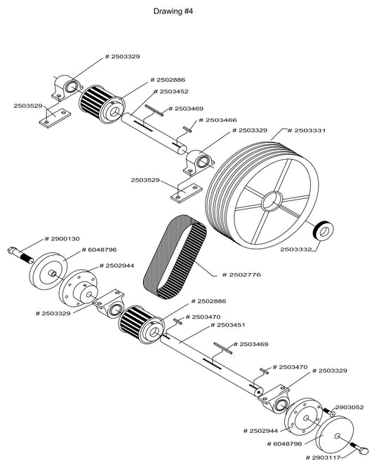 CC-DC-SS Parts List Drawing - 4