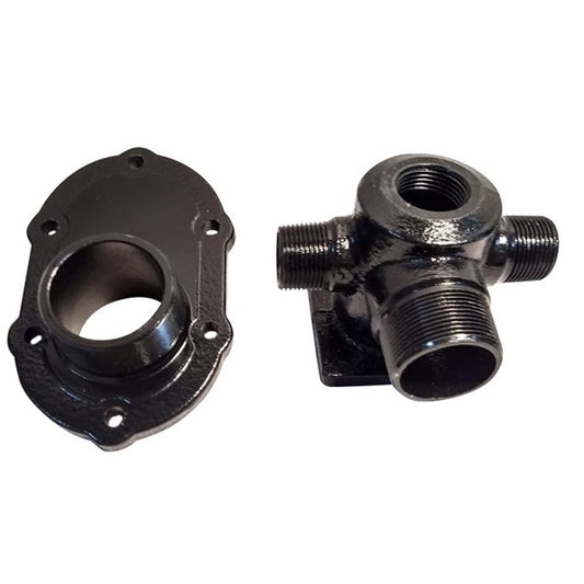 50.002.357 Inlet&amp;Outlet Set,Npt,Cast Iron for BE Water Pump 50002357