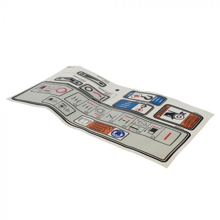 Wacker Neuson 0117180 5000117180 Decal Safety Sheet RT560/820 - Genuine Wacker Part