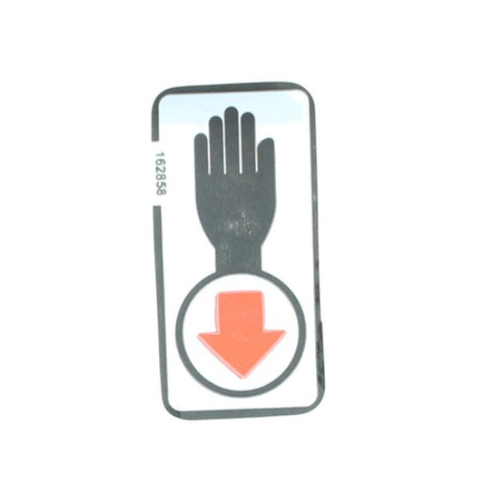 Wacker Neuson 0162858 5000162858 Decal Lift Handle for Wacker WP1540, WP1540 Plate Compactors