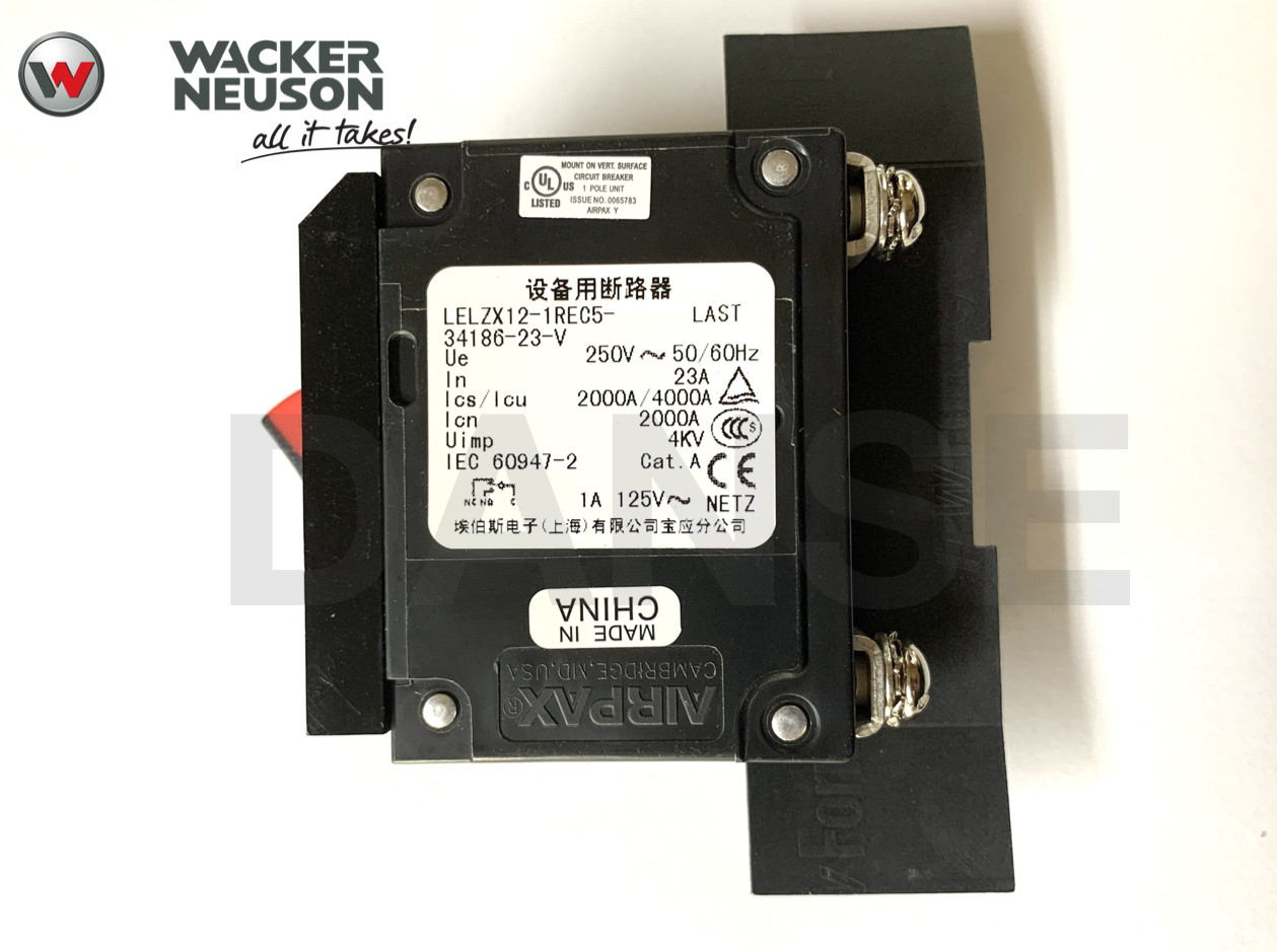5000164429 Circuit Breaker for Wacker Neuson Generators - GP5600 GPS5600A GP5600A GV5600