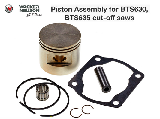 Piston Complete for BT635 Cut-Off Saw by Wacker Neuson 5000213680