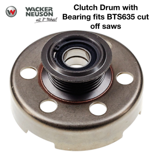 Clutch Drum with Bearing for Wacker Neuson BTS635 Cut-off Saws 0213687 5000213687