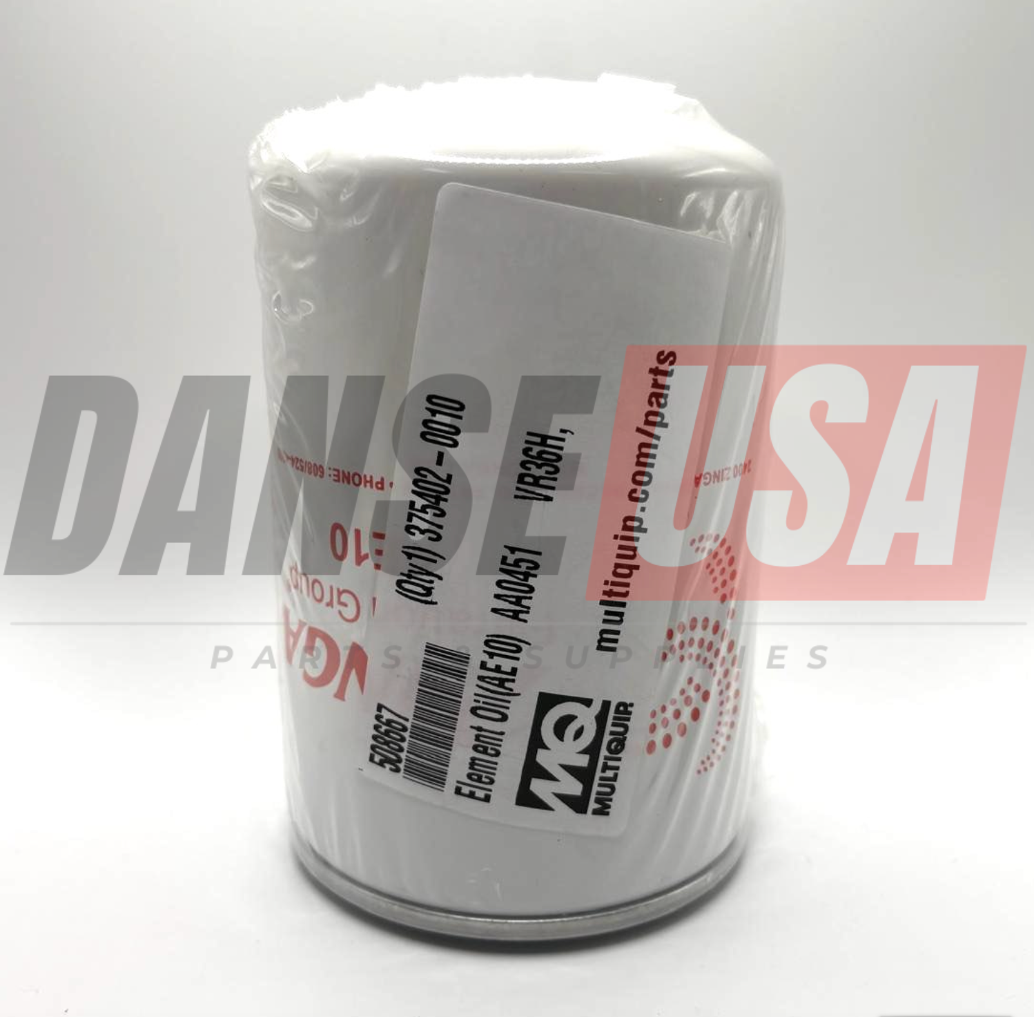 508667 Hydraulic Oil Filter for AR13D  Ride On Tandem Drum Roller with Diesel Engine by Multiquip 
