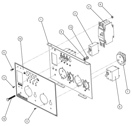 V Series Night-Lite Pro II 50Hz Africa Outlet Package Parts By Allmand